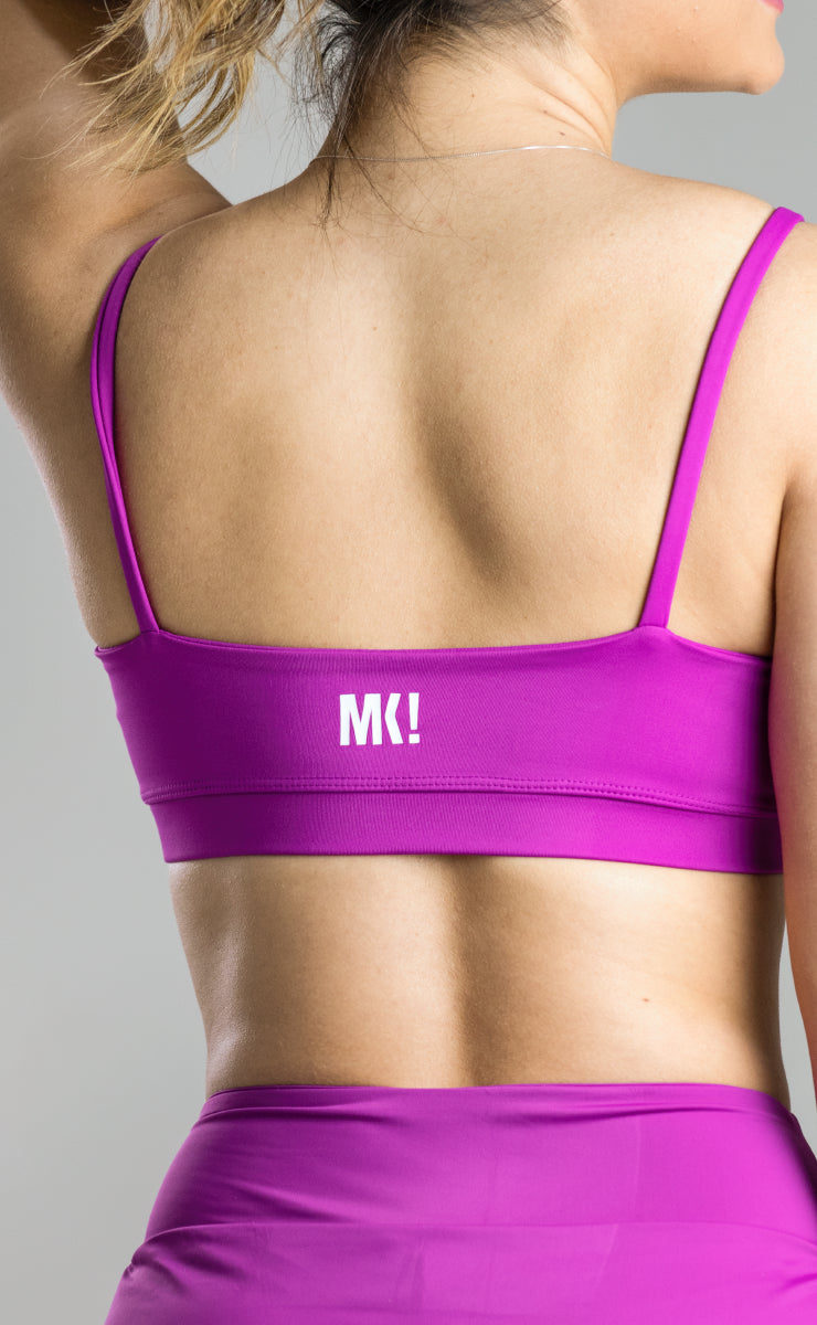 Top Alça fucsia