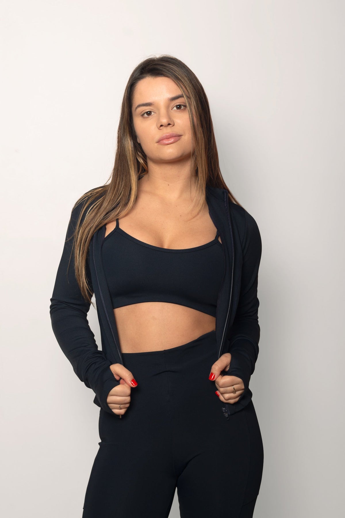 Jaqueta Impulse Azul-Marinho da MK Fitwear