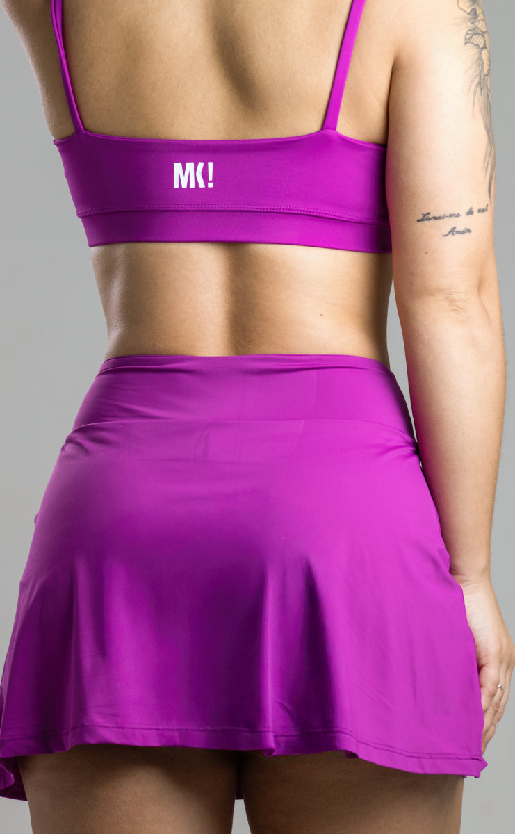 Shorts Saia Fúcsia