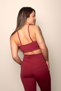 Top Faixa Impulse Cherry - vista posterior