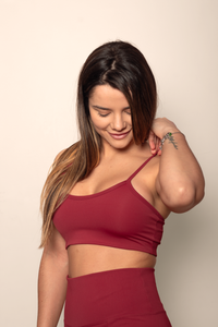 Top Faixa Impulse Cherry - detalhe