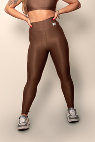 Legging Allure Movimento Castanho - vista frontal