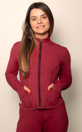 JAQUETA IMPULSE CHERRY